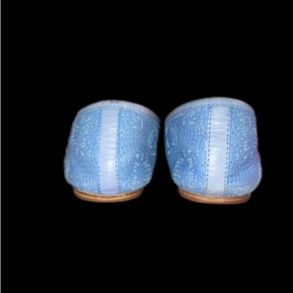 Tory Burch Chelsea leather stitched ballet sz 9 - Picture 6 of 7